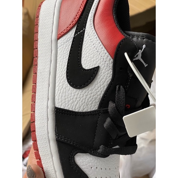 [MINTSTORE] Giày Sneaker Đen đỏ cổ thấp