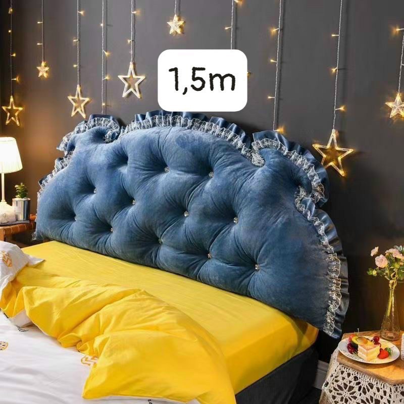 Gối tựa đầu giường mẫu hoàng gia,gồm 2 kích thước 1m5/1m8-hàng nhập khẩu