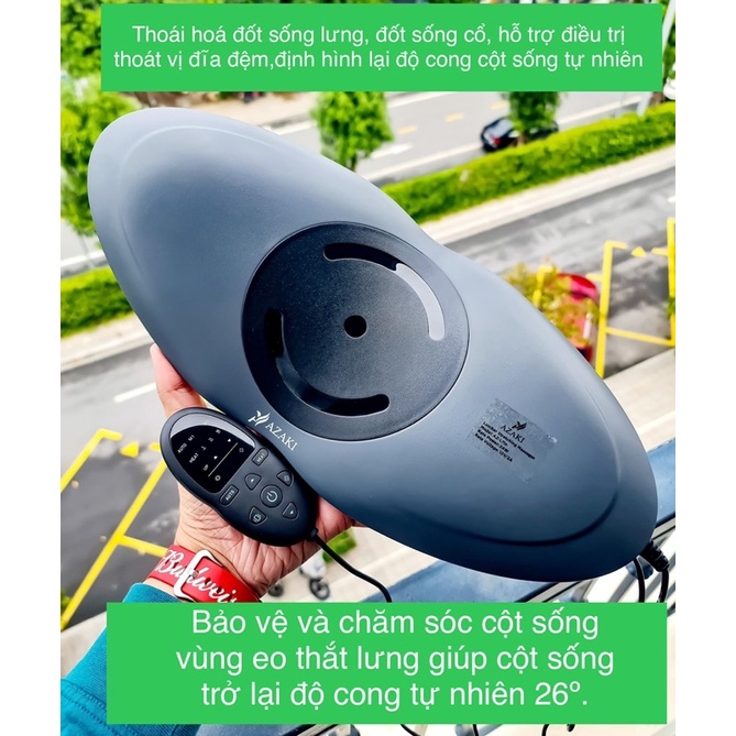 Azaki L110-Máy massage kéo giãn cột sống