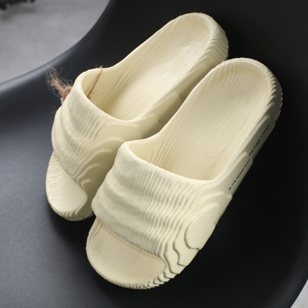 Dép slide adilette 22 nam nữ trơn - Full hộp - Siêu nhẹ - Êm chân
