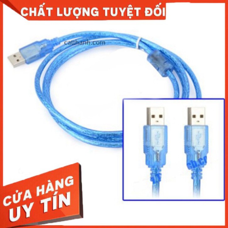✅ Dây nối USB 2 đầu đực 60cm cao cấp Arigato Chuẩn Chất Lượng ✅