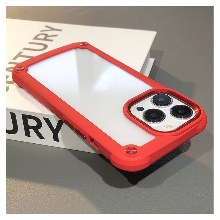 Ốp Điện Thoại Trong Suốt Có Túi Khí Chống Rơi Cho iPhone 14 13 12 11 Pro Max XS XR X 8 7 6 6S Plus + SE 2020