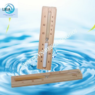 ĐỒNG HỒ CÁT DÀNH CHO PHÒNG XÔNG HƠI KHÔ CHẤT LIỆU GỖ THÔNG PHẦN LAN