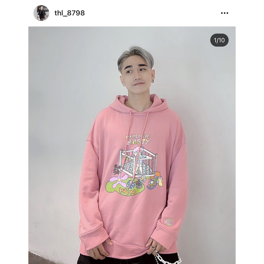 Áo hoodie WHENIMNASTY Come Out And Play