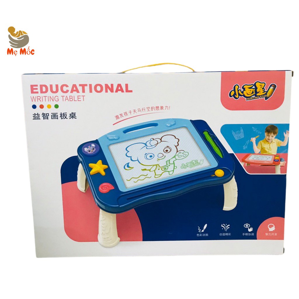 Bảng tự xóa thông minh đổi màu có chân loại to đẹp - bảng tập viết cho bé xóa được - Shop mẹ Mốc ,BXCT
