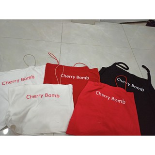Áo Hai Dây Cherry Nữ Thời Trang