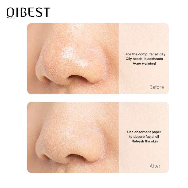 Bộ má hồng và giấy thấm dầu tự nhiên QIBEST | BigBuy360 - bigbuy360.vn