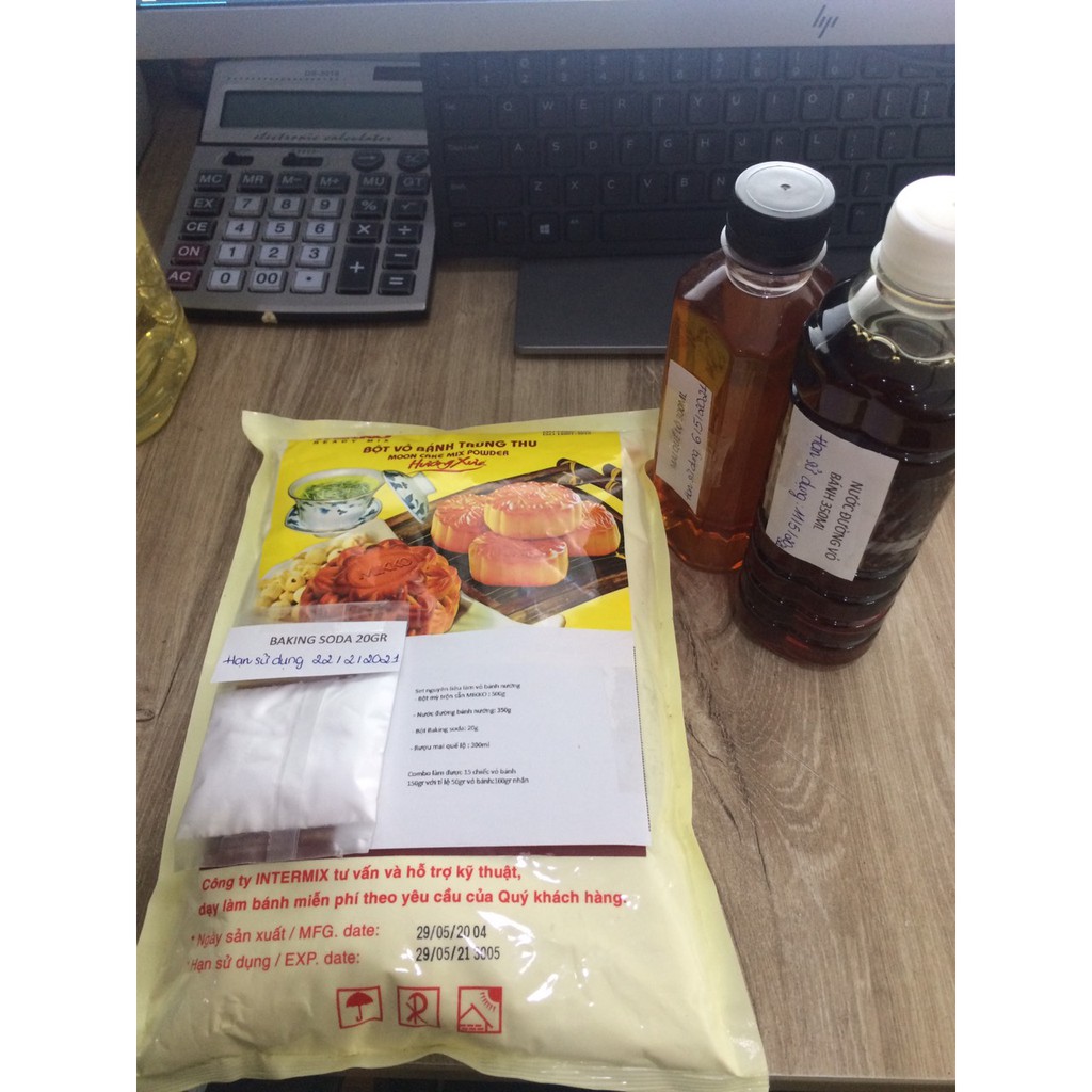Set nguyên liệu làm vỏ bánh nướng ( có thể làm đc 10 vỏ bánh 200gr hoặc 15 vỏ bánh 150gr )