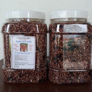 1 hộp Gạo Lứt sấy khô +rong biển Ngọc Hiền siêu bổ dưỡng 500gr