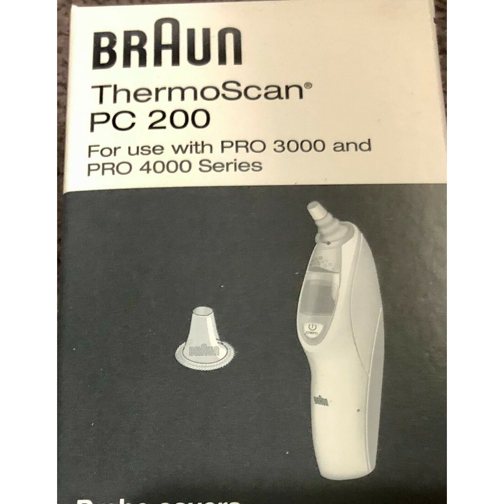 Đầu màng bọc nhiệt kế điện tử Braun Series 3000, Braun Series 4000, Braun ThermoScan 3, Braun IRT303