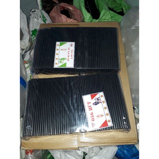 (500g) Ống hút đen phi 6,  ống trân châu loại 1