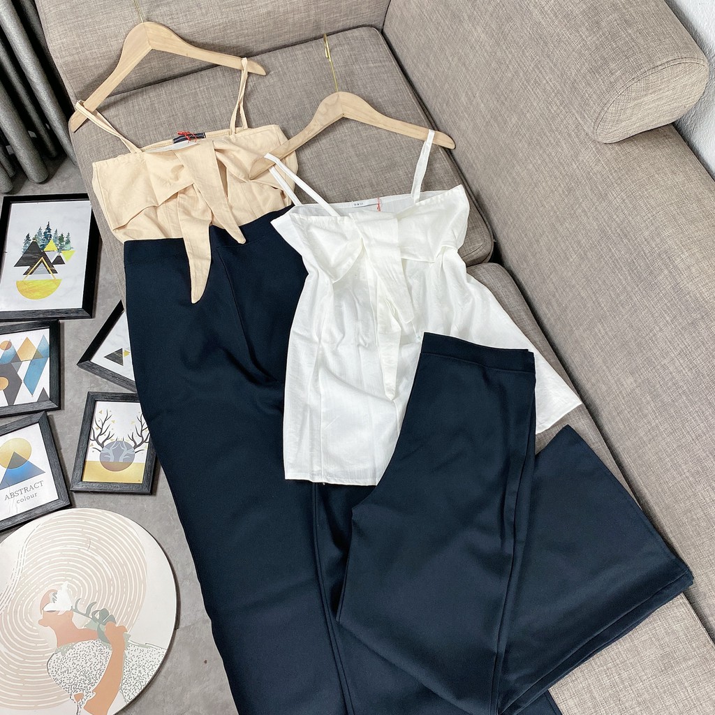 Set đồ nữ cá tính, set quần lửng áo quây đi chơi sang chảnh mùa hè đẹp 8A00060 | BigBuy360 - bigbuy360.vn