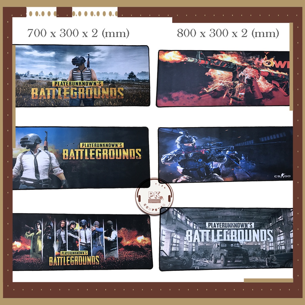 Miếng Lót Chuột Cỡ Lớn PUBG_Mouse Pad_Bàn Di Chuột.