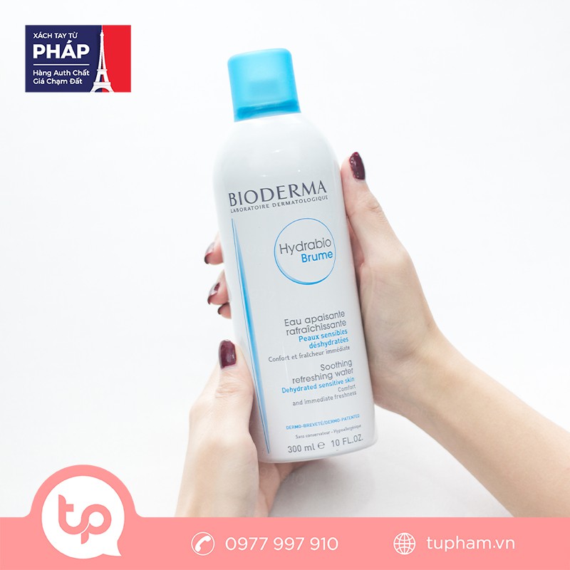 Xịt Khoáng Bioderma Hydrabio Brume Soothing Refreshing Water 300ml