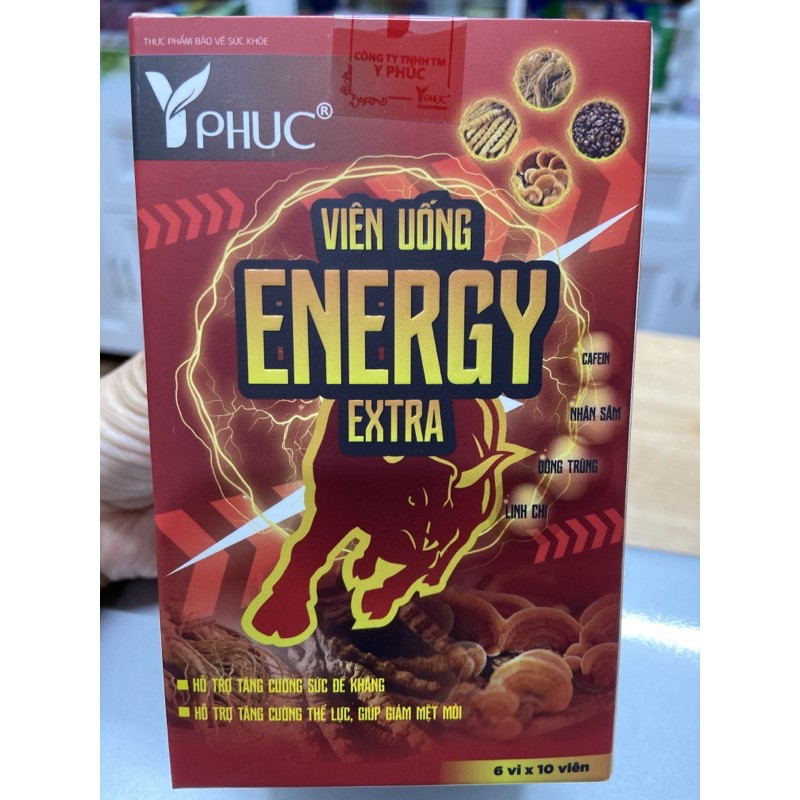 Energy extra – Hỗ trợ tăng cường sức khỏe, tăng cường đề kháng (60 viên)