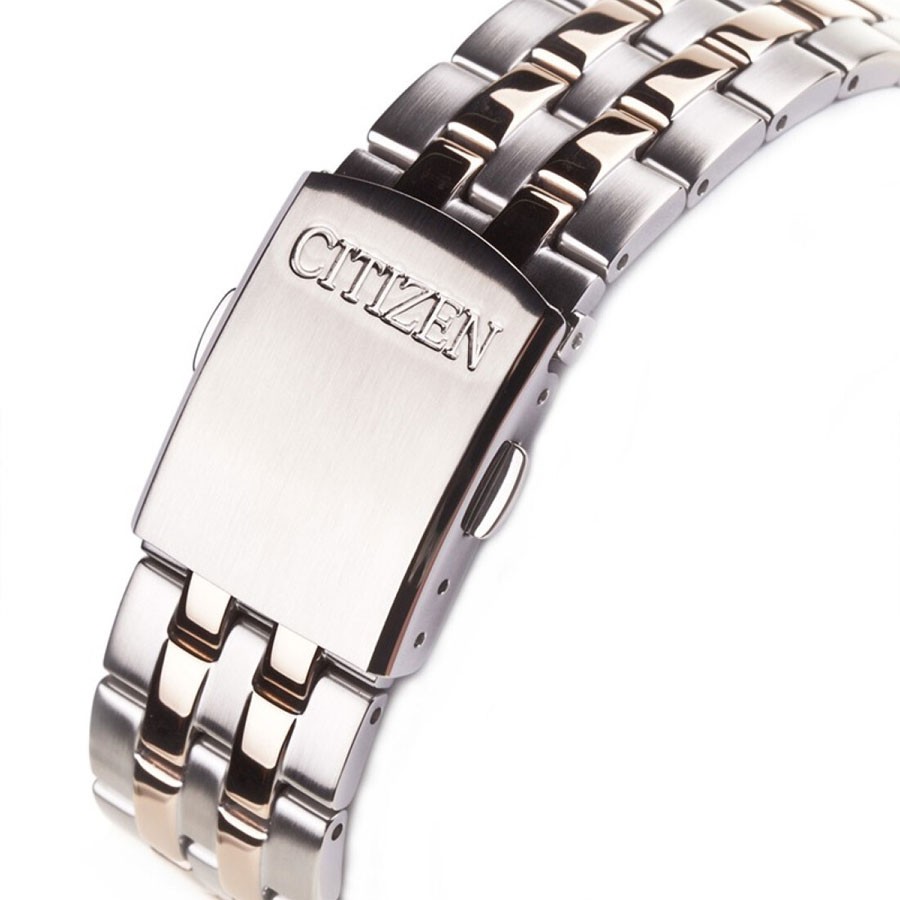 Đồng Hồ Nam Citizen Dây Thép Không Gỉ AT2304-50E - Mặt Đen (Sapphire)
