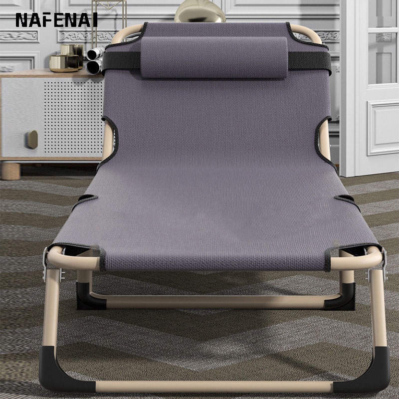 Nafenai Giường gấp thiết kế đơn giản tiện lợi sử dụng tại nhà trong văn phòng