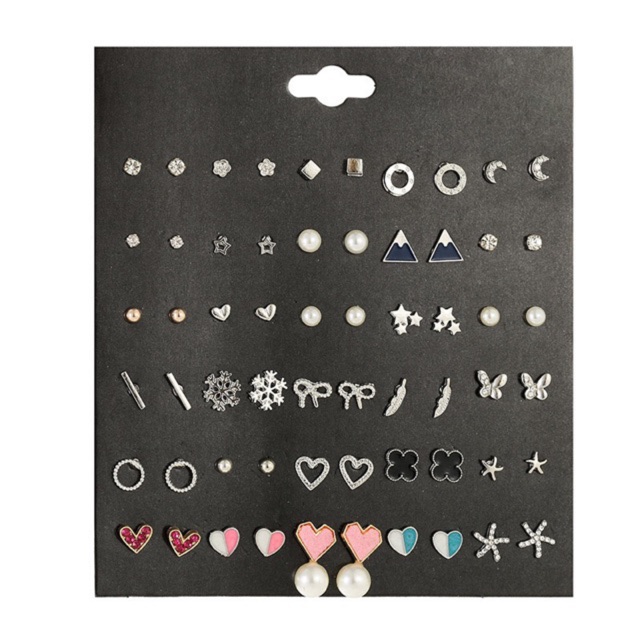 Set 30 đôi Khuyên tai