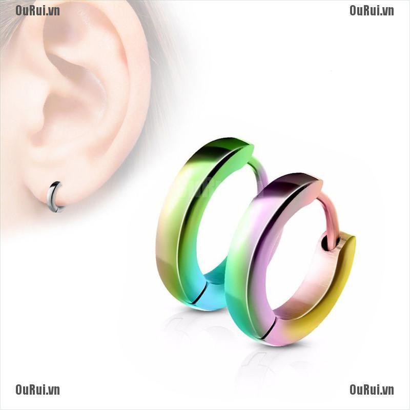 Khuyên Tai Dạng Kẹp Bằng Thép Không Gỉ Thời Trang Cho Nữ