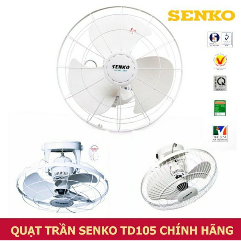 Quạt Trần Đảo SENKO TD105 - Yobomall