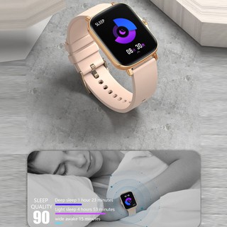 Đồng hồ thông minh Y20 1.69 inch kháng nước IP67 hỗ trợ đo nhịp tim / theo dõi thể thao cho nam / nữ