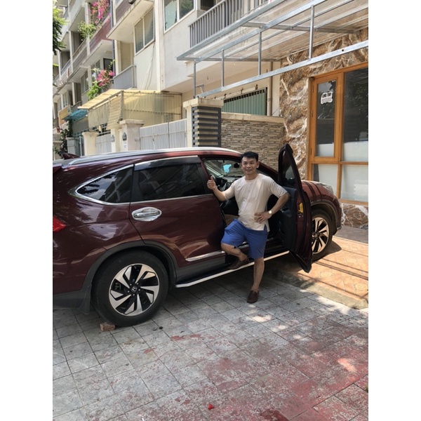 Bậc lên xuống, bệ bước chân cho Honda CRV 2013 - 2017