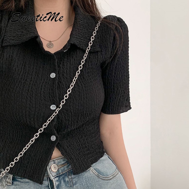Áo Thun Nữ Ngắn Tay Dáng Ôm SweeticMe