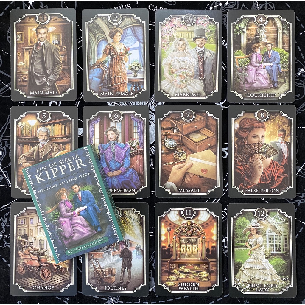 Kipper Fortune Telling Deck Kipper Fortune Telling Deck Thẻ trò chơi bảng tiếng Anh