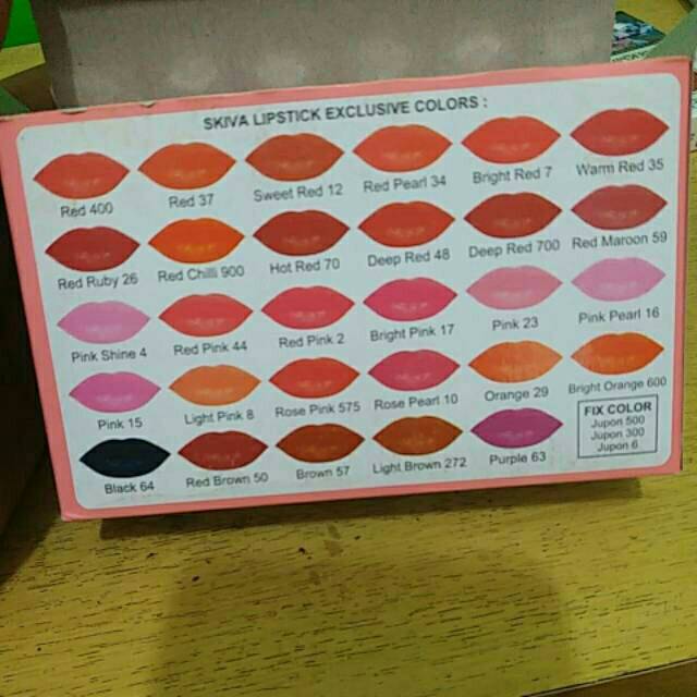 (hàng Mới Về) Son Môi Skiva Giữ Màu Tốt Cho Môi Đẹp Thời Gian Dài | BigBuy360 - bigbuy360.vn
