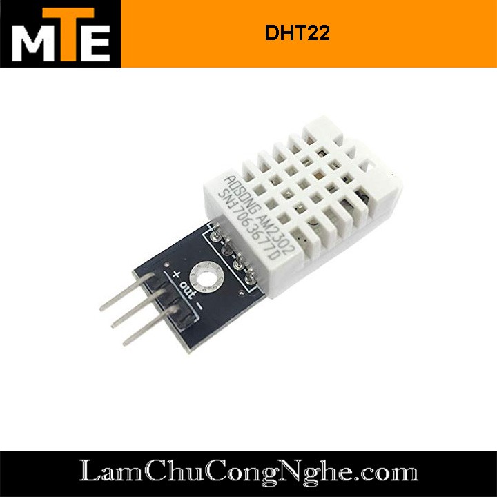 Module cảm biến nhiệt độ, độ ẩm DHT22