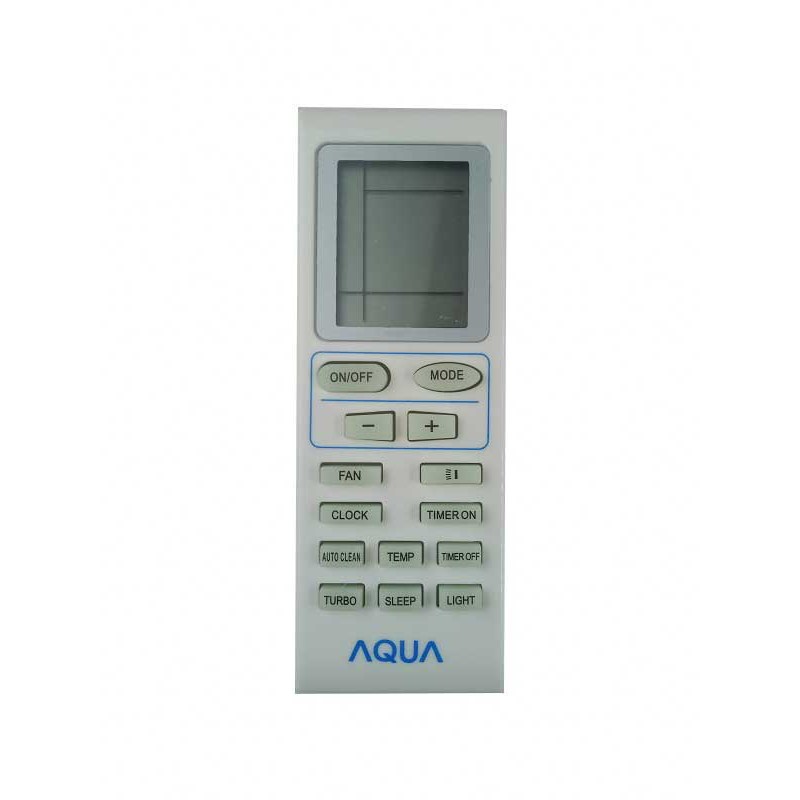 Điêu khiển điều hòa Aqua (Trắng Ngắn) AQA-KCR9JA-Remote sử dụng cho máy lạnh Aqua KCR9JA-Bảo hành đổi mới