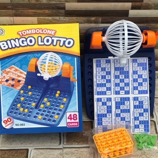 Đồ chơi tết - lô tô loto bingo 90 số - 48 thẻ .