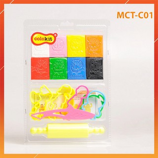 ⏩ Đất sét - Sáp nặn kèm khuôn Colokit Doraemon MCT-C01/DO