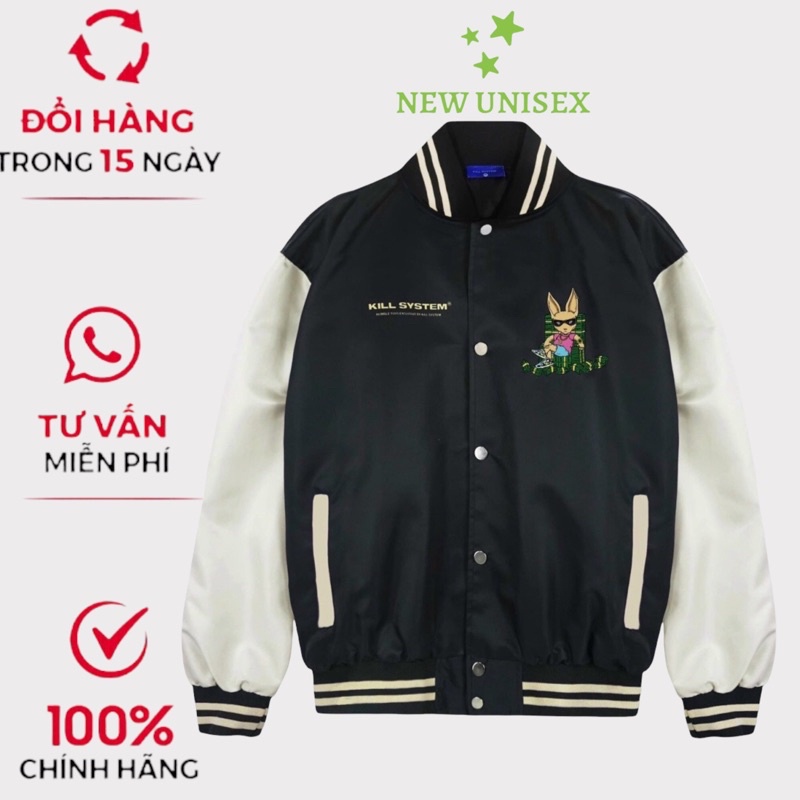 Áo Khoác Dù BomBer, Phối Cúc Bấm Thời Trang in Họa Tiết Siêu Ngầu - TP30 [NewUnisex]