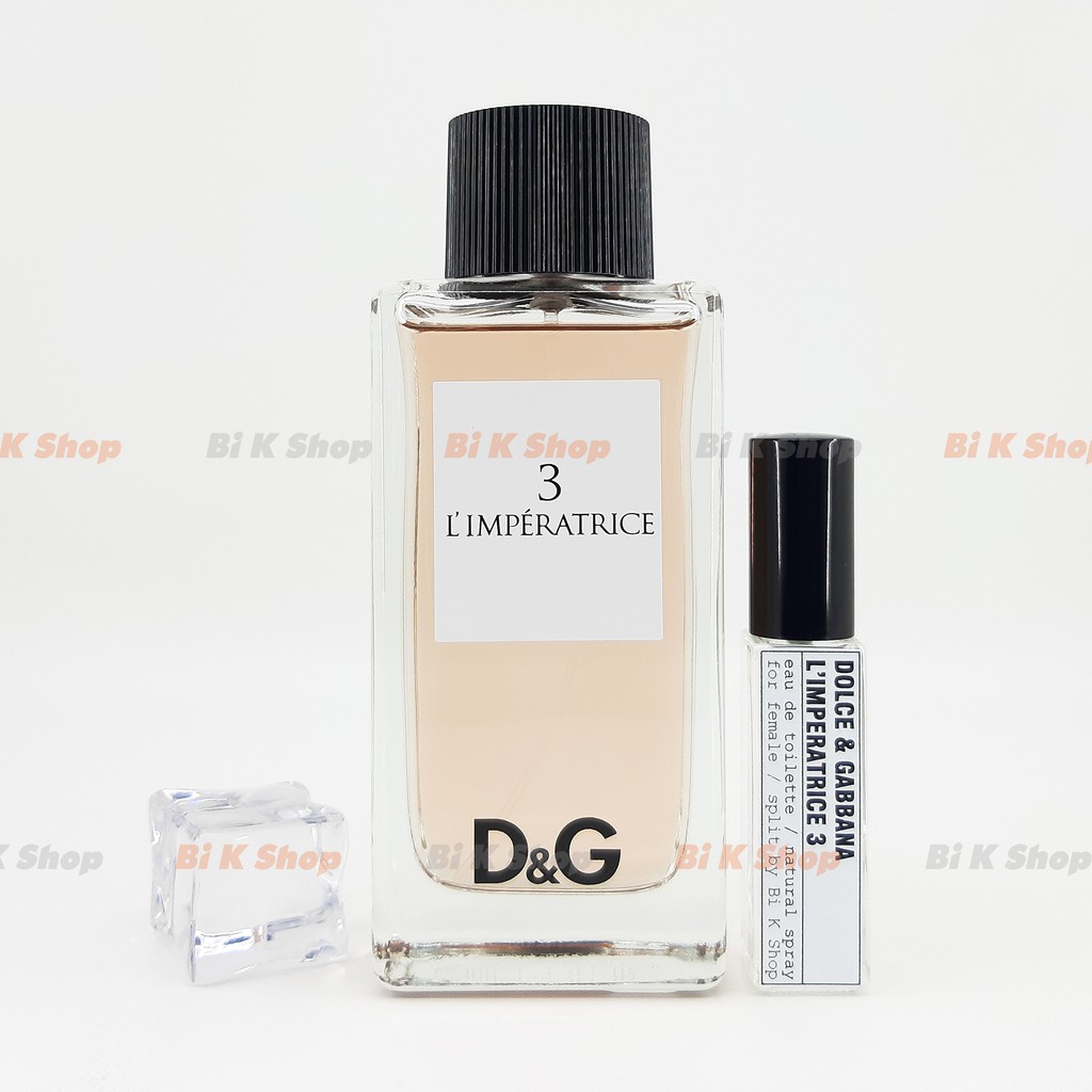 Bi K Shop - Nước hoa D&G 3 L'Imperatrice - Dolce & Gabbana [Mẫu thử]