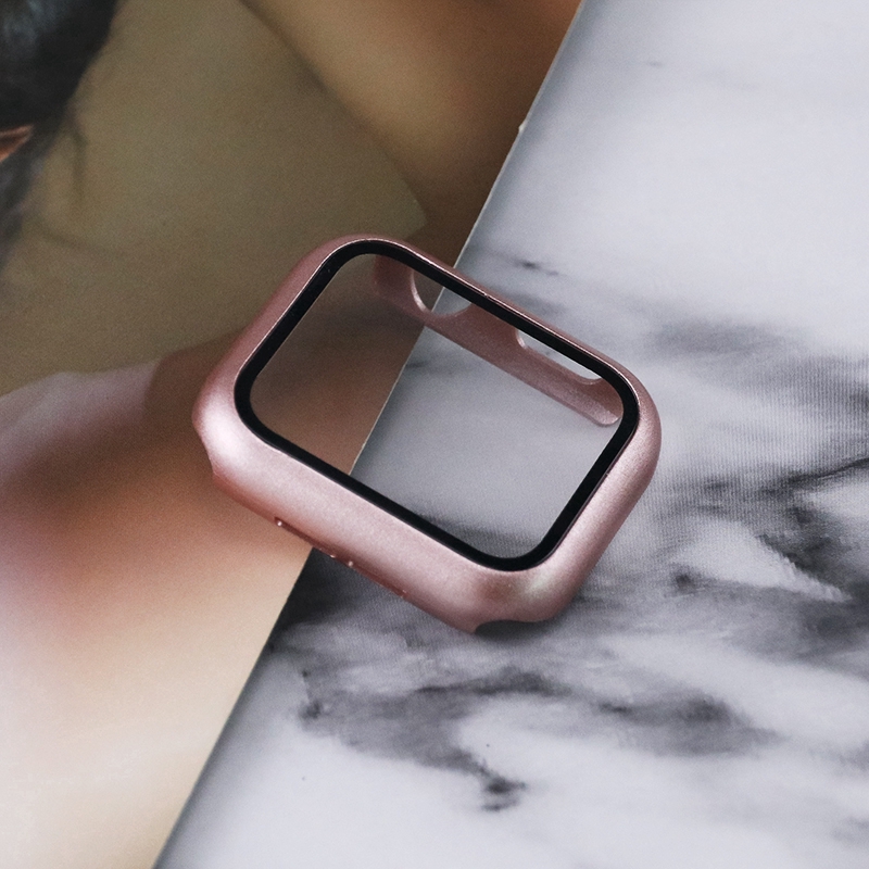 Bộ Ốp Bảo Vệ Mặt Đồng Hồ Thông Minh Apple Watch 42mm 38mm 44mm 40mm series 6 SE 5 4 3 2 1