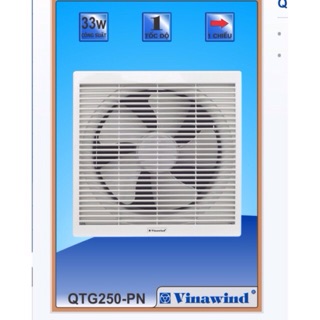 Quạt thông gió gắn tường 250PN điện cơ Thống Nhất