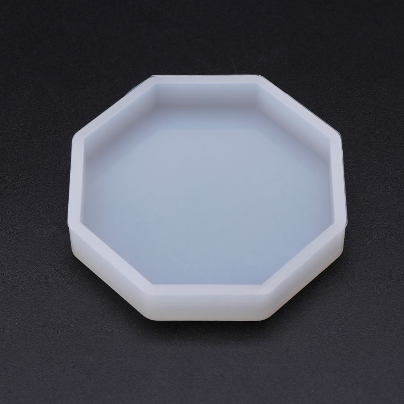 [Hàng mới về] Khuôn silicone hình lục giác dùng làm mặt trang sức nghệ thuật