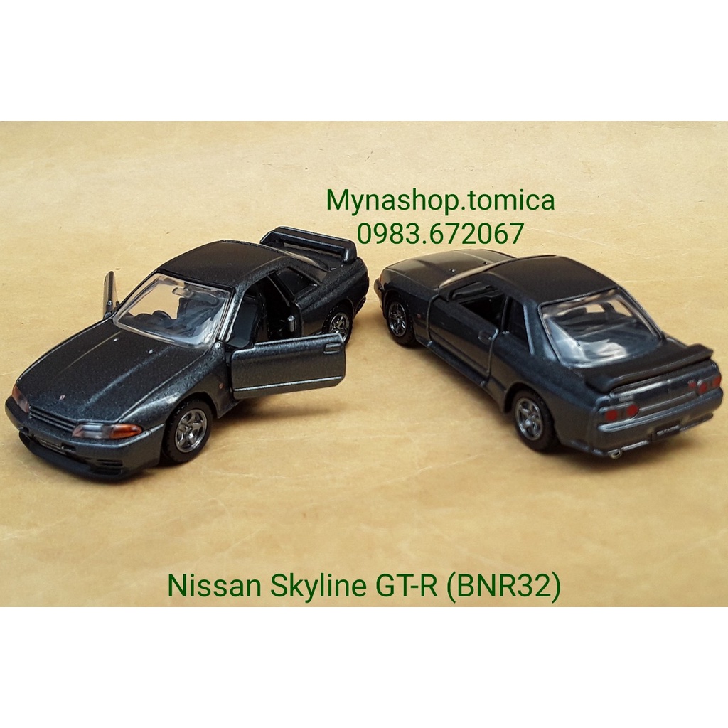 Đồ chơi mô hình tĩnh xe tomica premium không hộp, Nissan Skyline GT-R