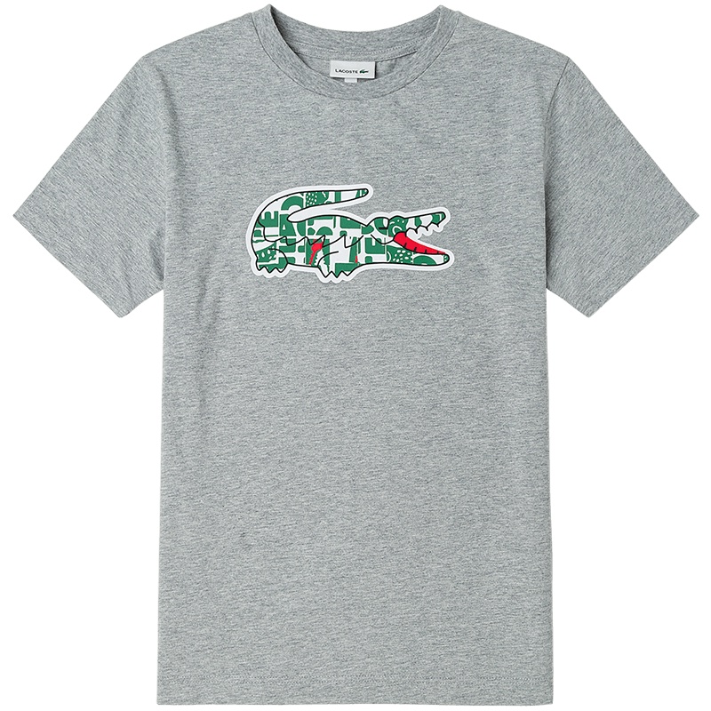 Áo Thun Tay Ngắn In Chữ Lacostes Thời Trang Cho Nam Nữ