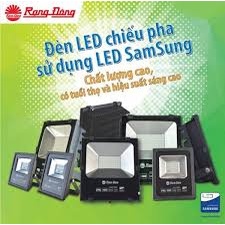 Đèn led chiếu pha CP06L/ 10W, 20W, 30W Rạng Đông ÁNH SÁNG TRẮNG/ VÀNG