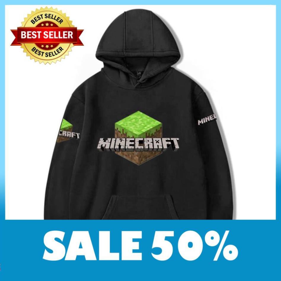 BST áo Hoodie Hero Team - Mini World - MineCraft cực chất - có size trẻ em