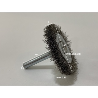 Bánh Cước T Inox đánh bóng 50x8x6mm