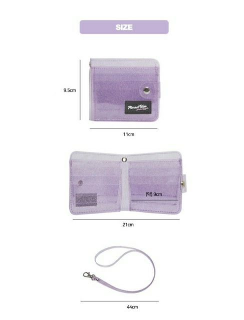 [Mã FAMAYWA2 giảm 10K đơn 50K] Ví trong suốt Almost Blue | BigBuy360 - bigbuy360.vn