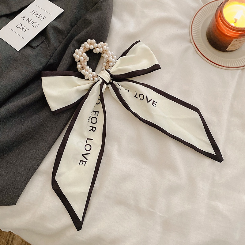 Dây Buộc Tóc Đính Ngọc Trai Nhân Tạo Thời Trang Cho Nữ