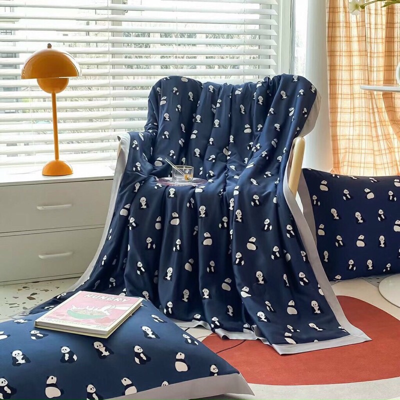 Chăn lụa thái siêu mềm mát Cực phẩm, Lô hội kháng khuẩn loại 1