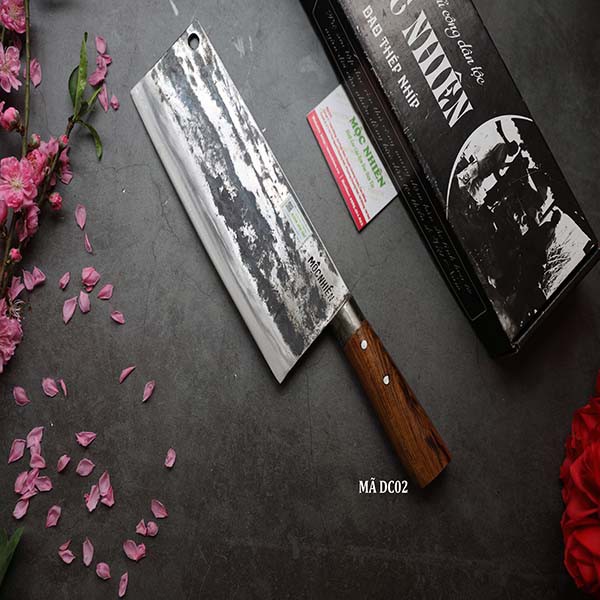 Dao Chặt Xương Cứng, Trâu Bò, Gà Vịt, Xương Ống Heo - Mã DC02 - Mộc Nhiên Phúc Sen