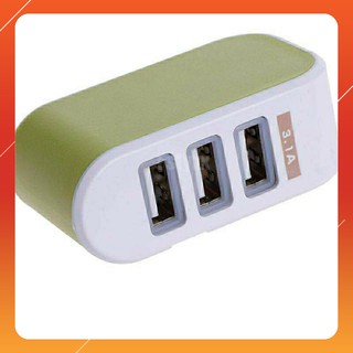 Cốc Sạc ,Củ Sạc 3 Cổng USB 3.1A