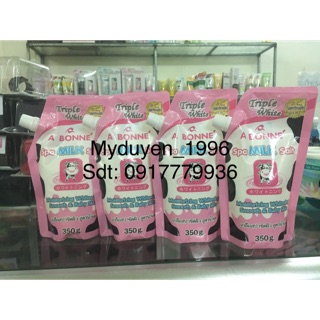 Muối tắm tẩy tế bào chết A Bonne Spa Milk Salt 350g