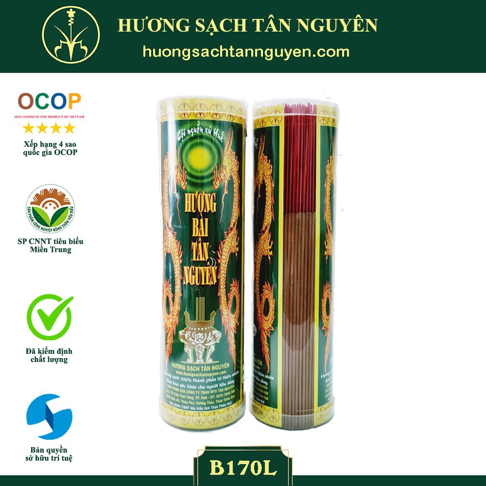 Nhang Bài Ống Lớn Cao Cấp - HƯƠNG SẠCH TÂN NGUYÊN
